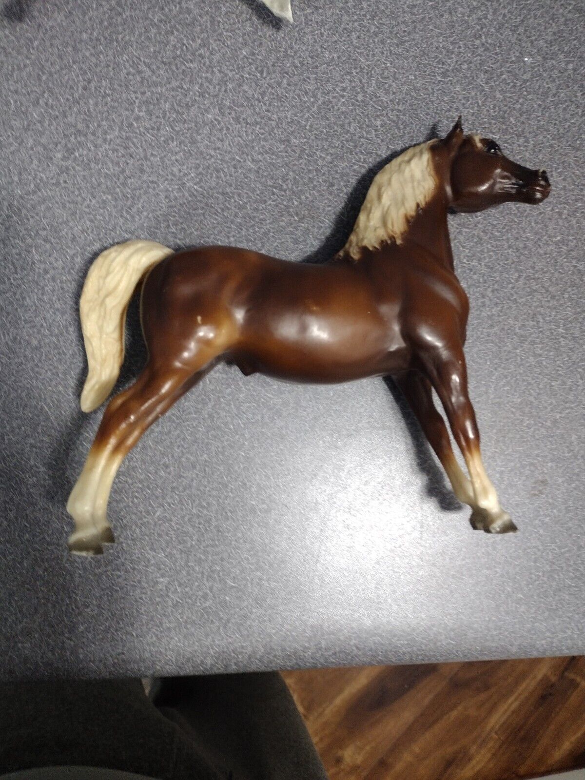 BREYER HORSE #858 SHOW STANCE STRETCHED VERMONT MORGAN, MADE 1992-1993 ONLY