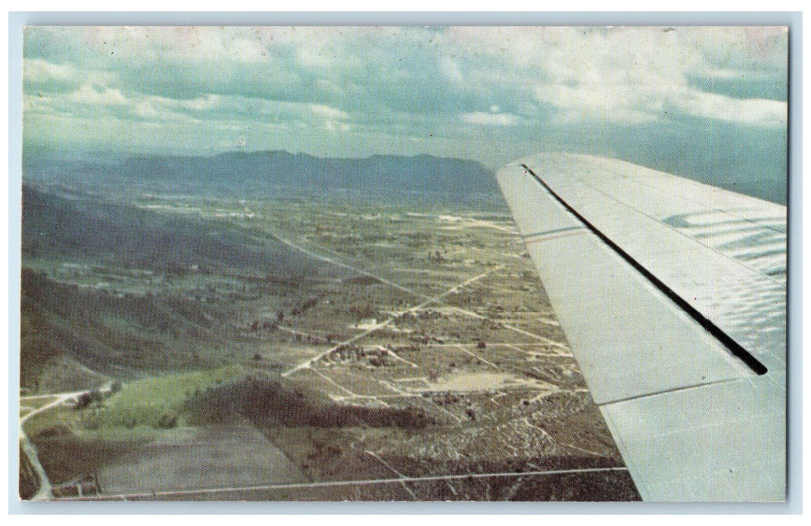 c1950\'s Vistas from Mainliner Windows, United Maine Line Airway Postcard