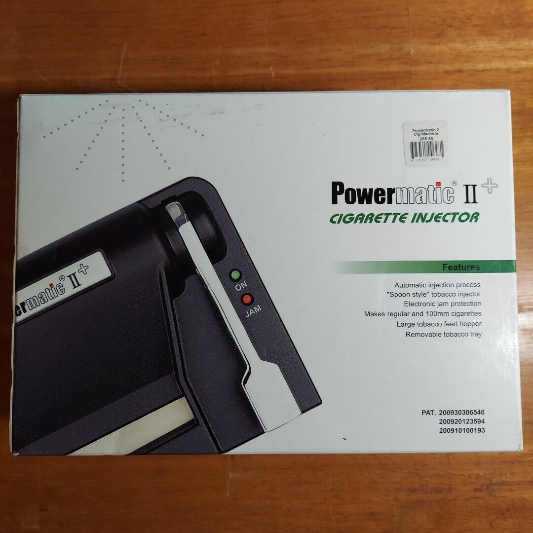 Powermatic ii + PLUS Electronic Cigarette Injector Machine NEW