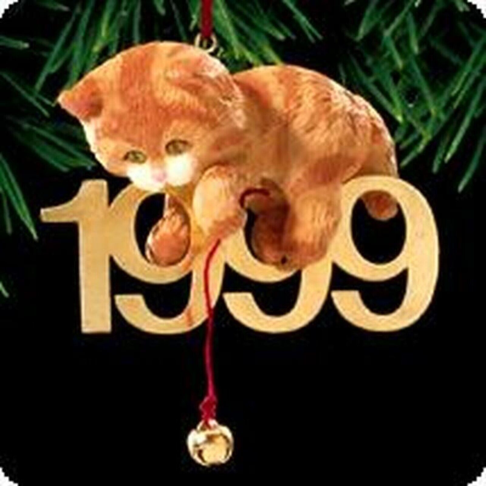 \'Kitten on 1999\' \'Collector\'s Series\' NEW Hallmark Ornament