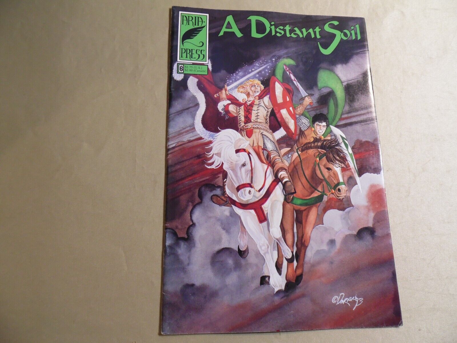 A Distant Soil #6 (Aria Press 1993) Free Domestic Shipping