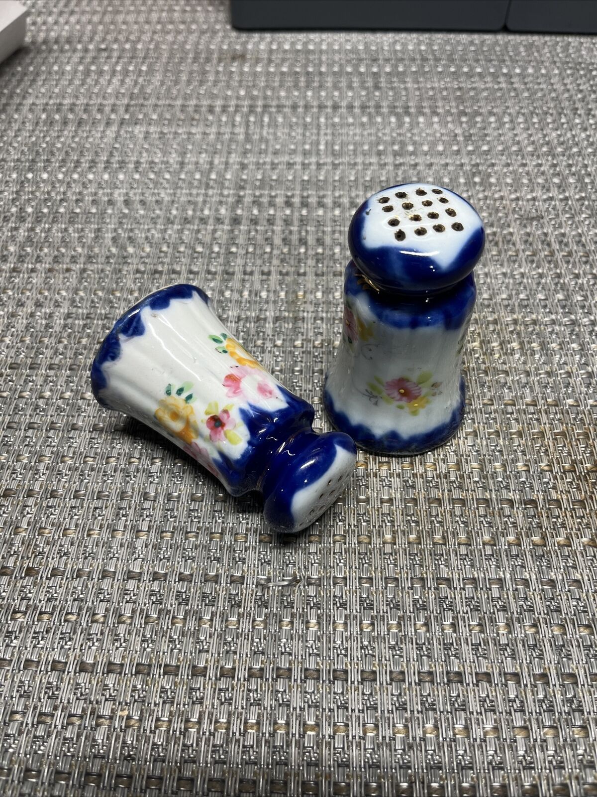 Antique Japanese Salt and Pepper Shakers
