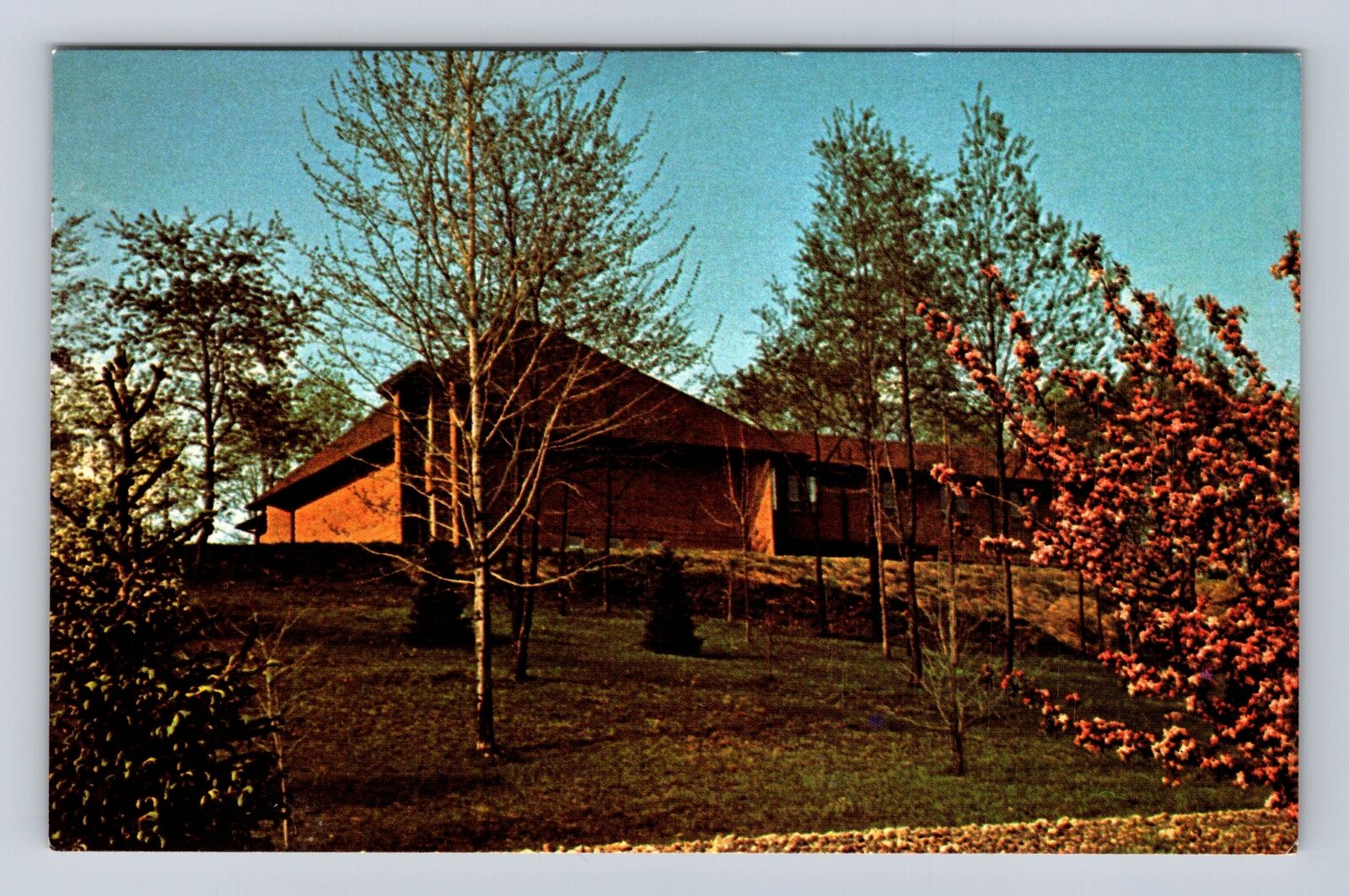 Mantua OH-Ohio, Portage Faith United Methodist Church, Vintage Souvenir Postcard