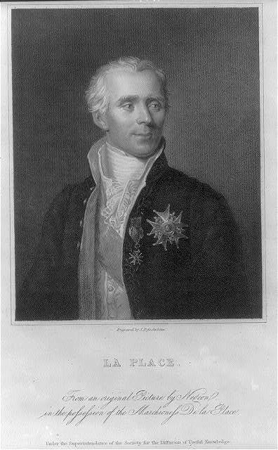Photo:Pierre Simon de Laplace,1749-1827,French mathematician