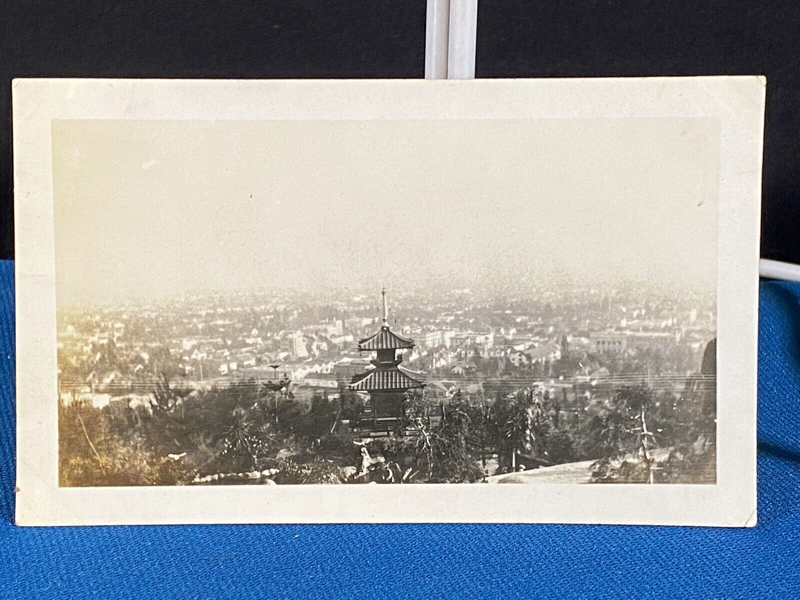 View of Hollywood California Antique Photo c. 1922