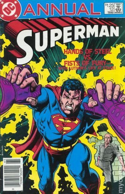 Superman Annual #12 FN 1986 Stock Image
