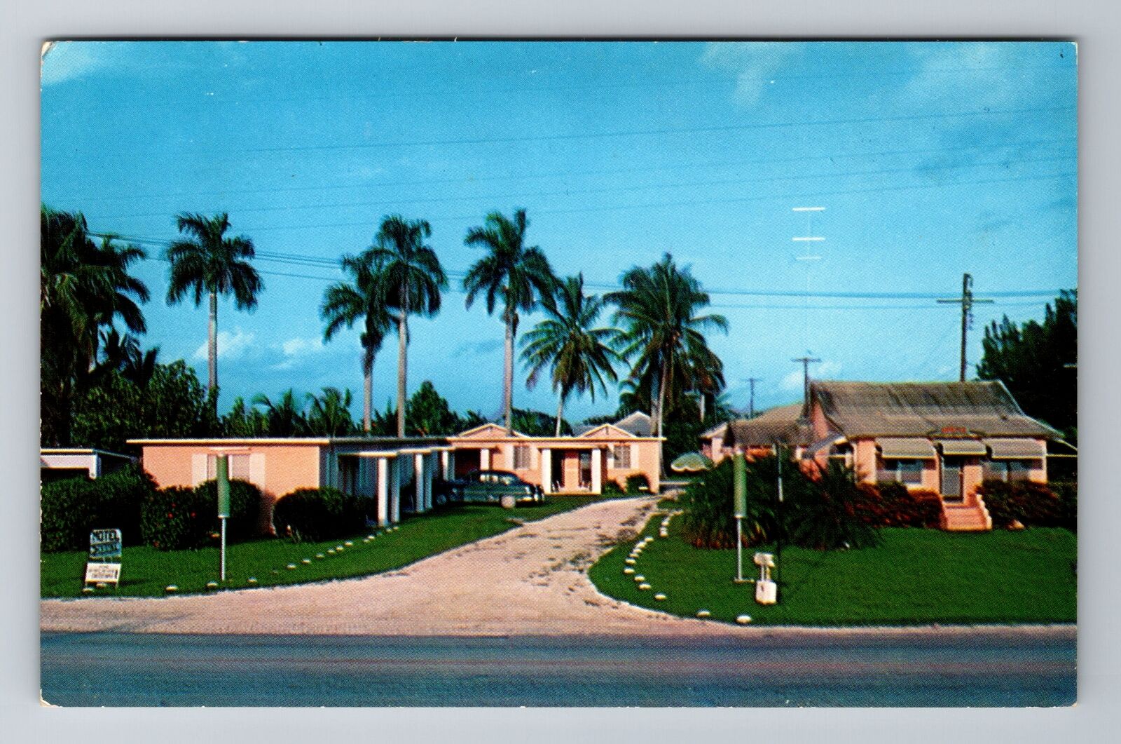 Florida City, FL-Florida, Keys Way Motel Cottages Advertising, Vintage Postcard