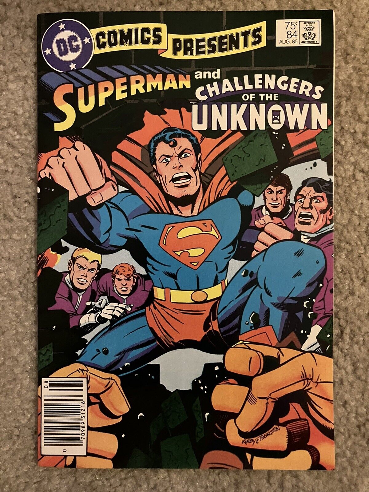 DC Comics Presents #84 DC 1985 Superman Challengers Of The Unknown High Grade