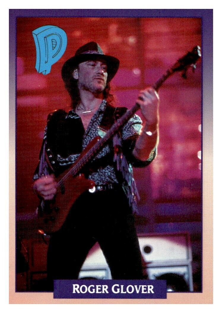 1991 Brockum Rock Cards #157 Roger Glover DEEP PURPLE
