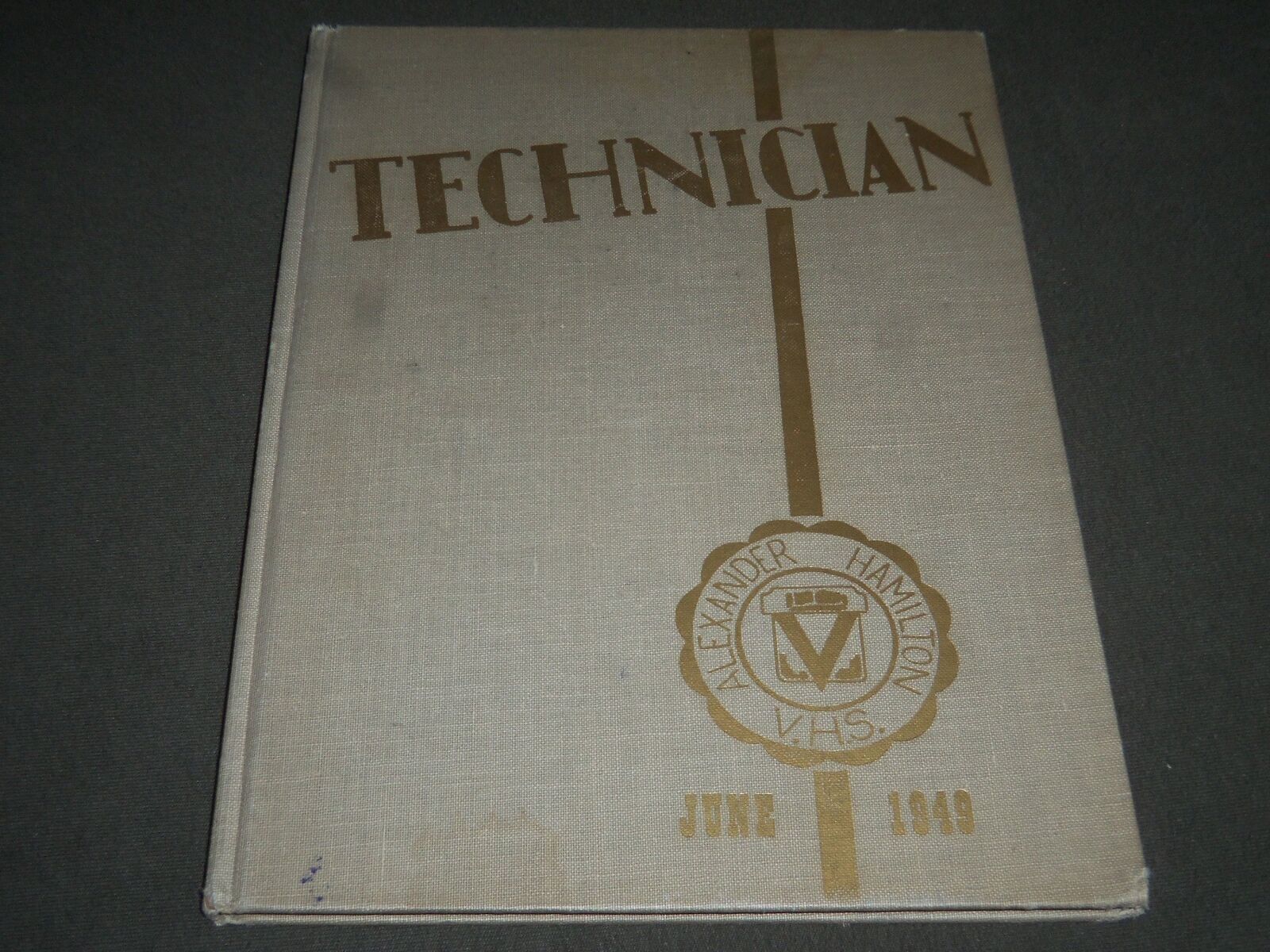 1949 TECHNICIAN ALEXANDER HAMILTON VOCATIONAL HIGH SCHOOL YEARBOOK - YB 931
