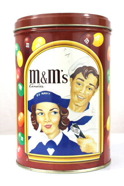 Vintage Tin M&Ms 50th Birthday
