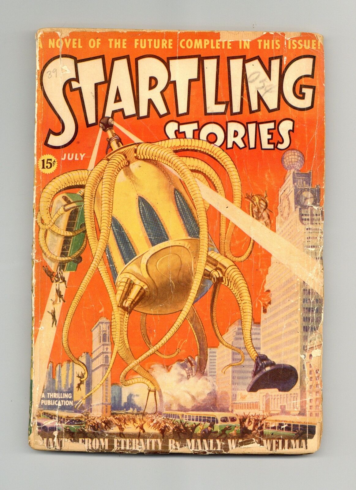 Startling Stories Pulp Jul 1939 Vol. 2 #1 FR