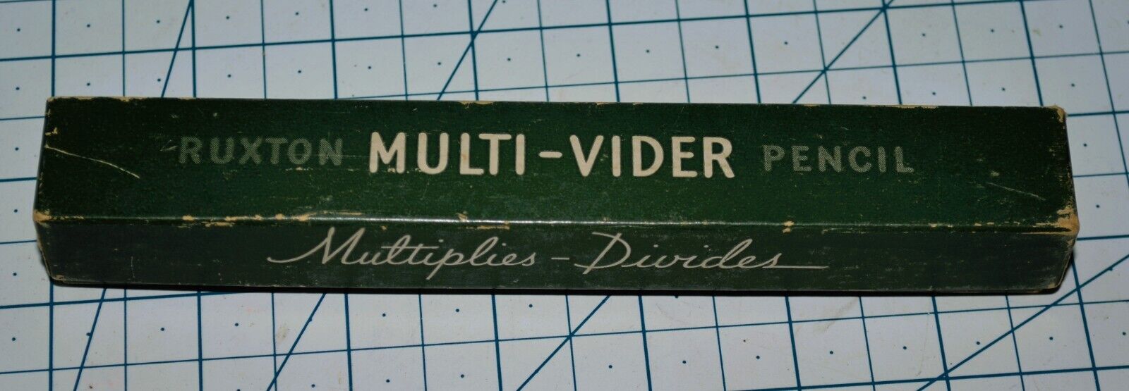 Vintage 1920\'s Ruxton Multi-Vider Mechanical Pencil - Slide Rule with manual+Box