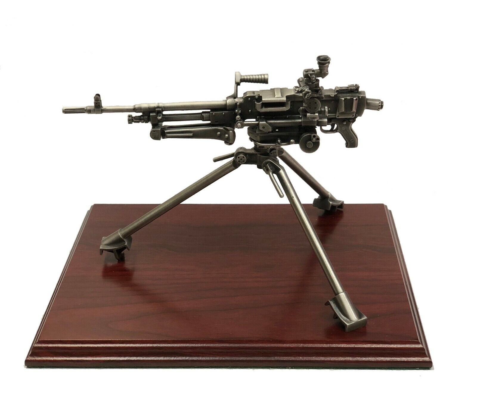 Pewter GPMG Sustained Fire Role Statue ( SF role - General Purpose Machine Gun )