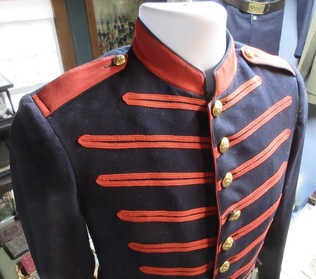 1885 Light Artillery Musician\'s Dress Coat.
