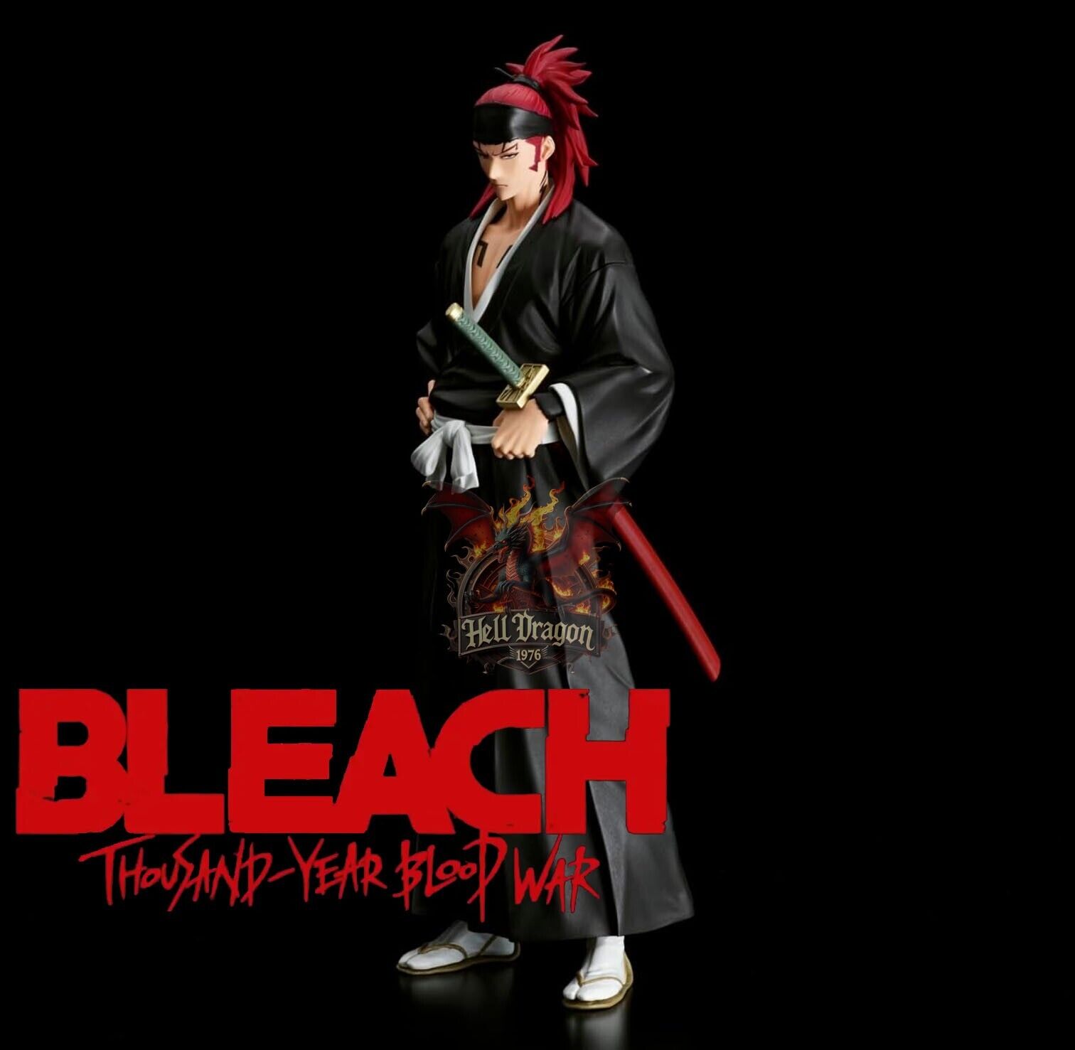 Banpresto  Bleach  Renji Abarai, Bandai Spirits Solid and Souls Figure