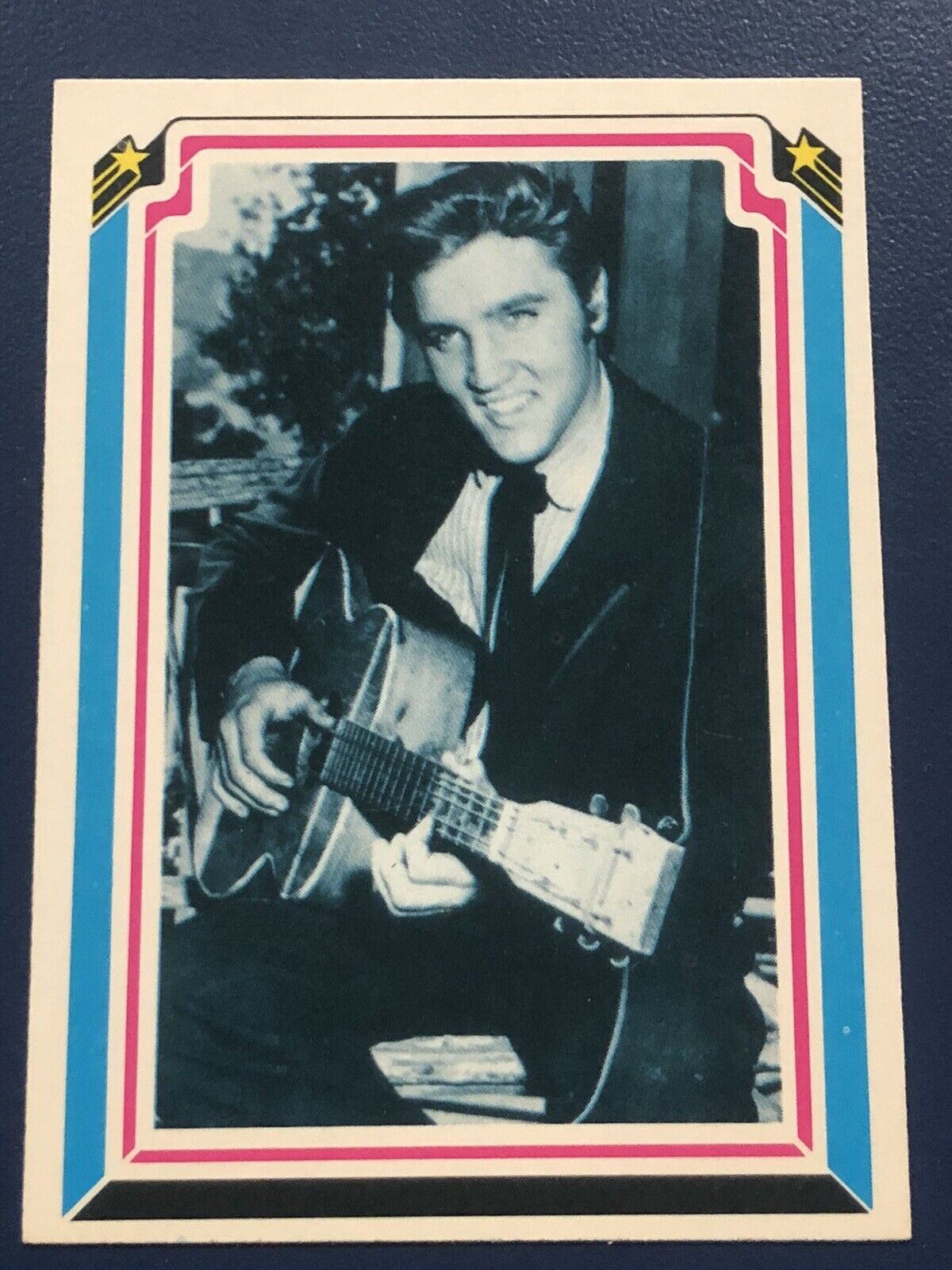 Vintage Elvis Presley Trading Card #47 Elvis With Guitar 1978