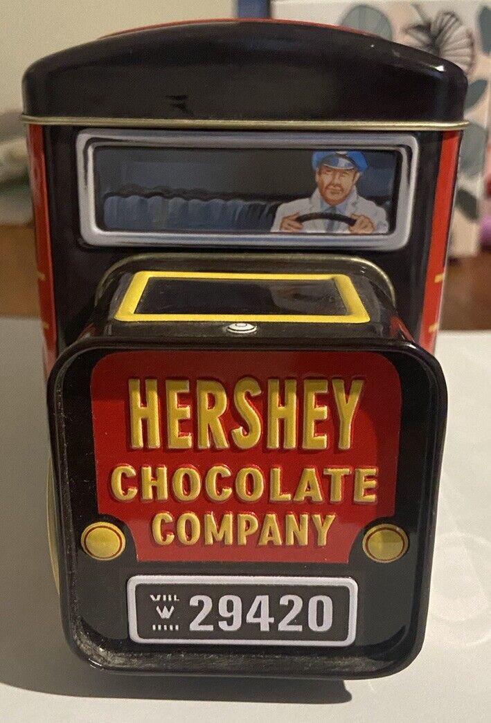 Hershey’s Chocolate 2000 Milk Truck Tin Vehicle Series Canister #1 (Empty)