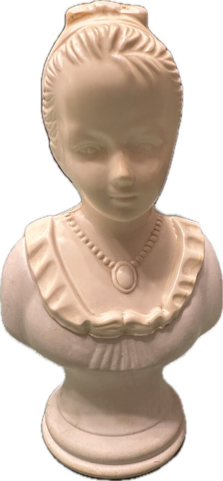 Vintage Avon 18th Century Young Girl Bust Moonwind Cologne
