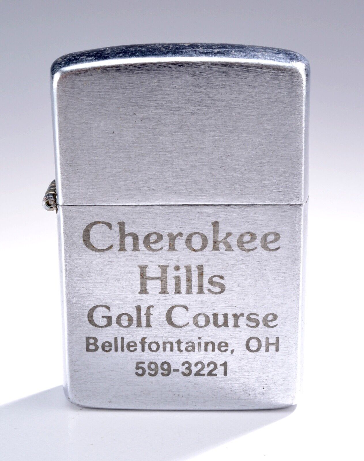 Vintage Cherokee Hills Golf Course - Bellefontaine, Ohio My-Lite LIGHTER Korea