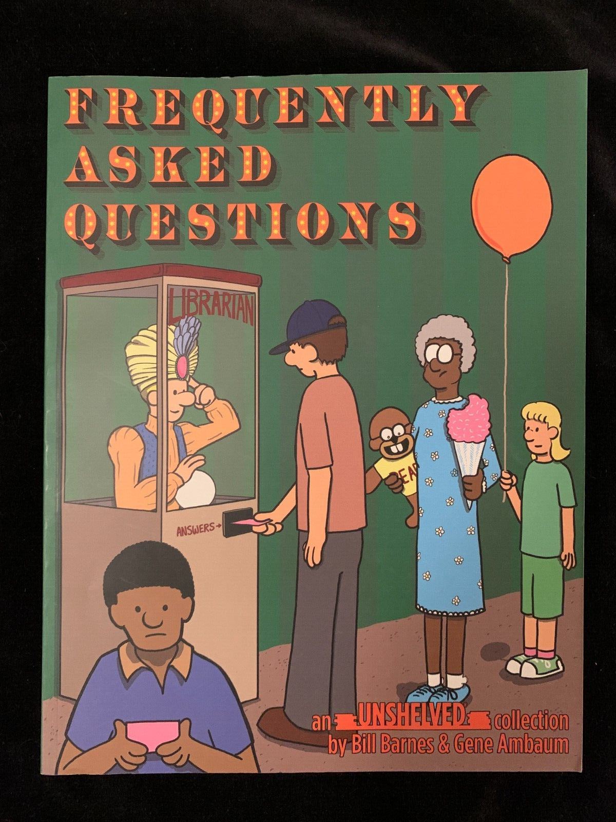 Signed 1st printing Frequently Asked Questions Bill Barnes Gene Ambaum PB 2008