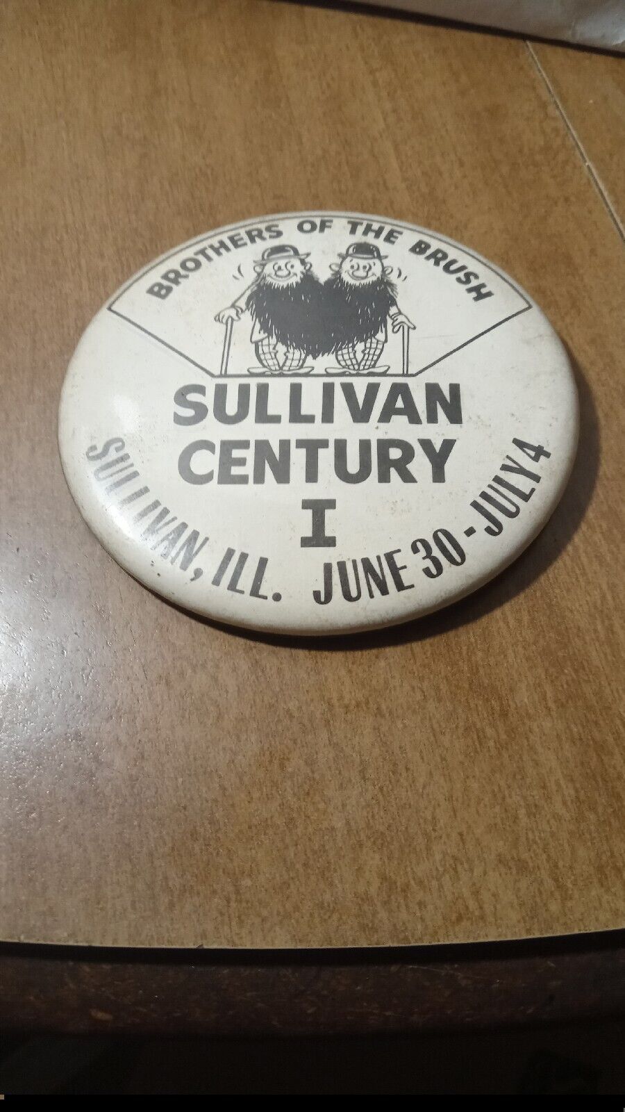 Vintage Sullivan Illinois ILL Century I Brothers of the Brush 3 1/2