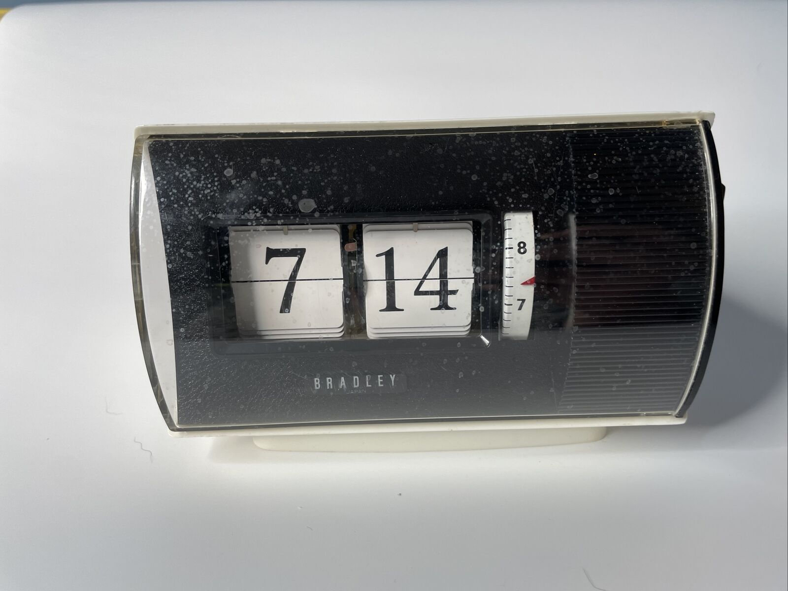 Vintage Bradley Flip Alarm Clock No.16505 Working