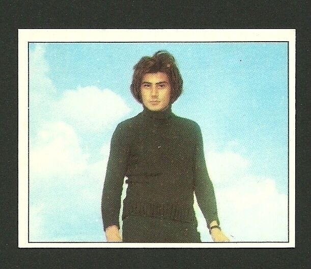 Roberto Fia #156  Scarce 1972 Pop Rock Music Card    from Italy BHOF