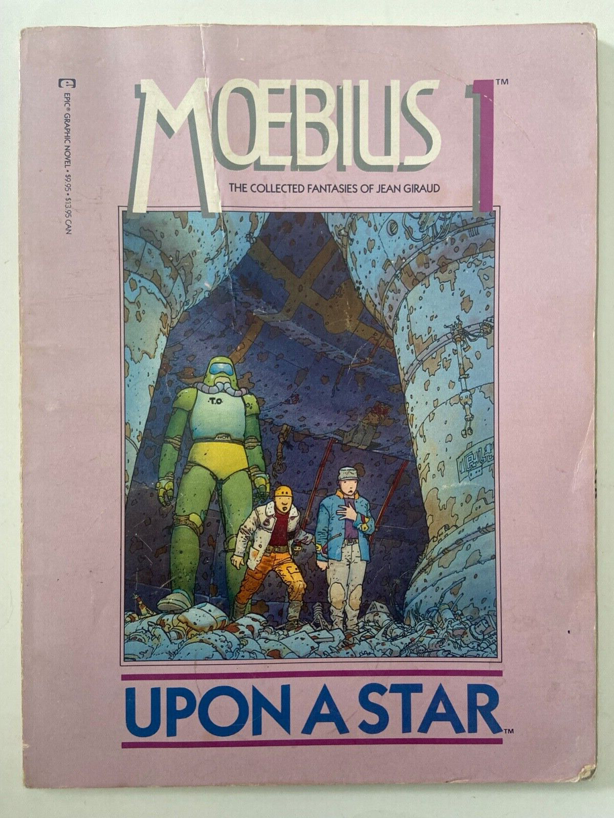 Moebius #1 : Upon A Star..The Collected Fantasies of Jean Giraud 1987 Paperback