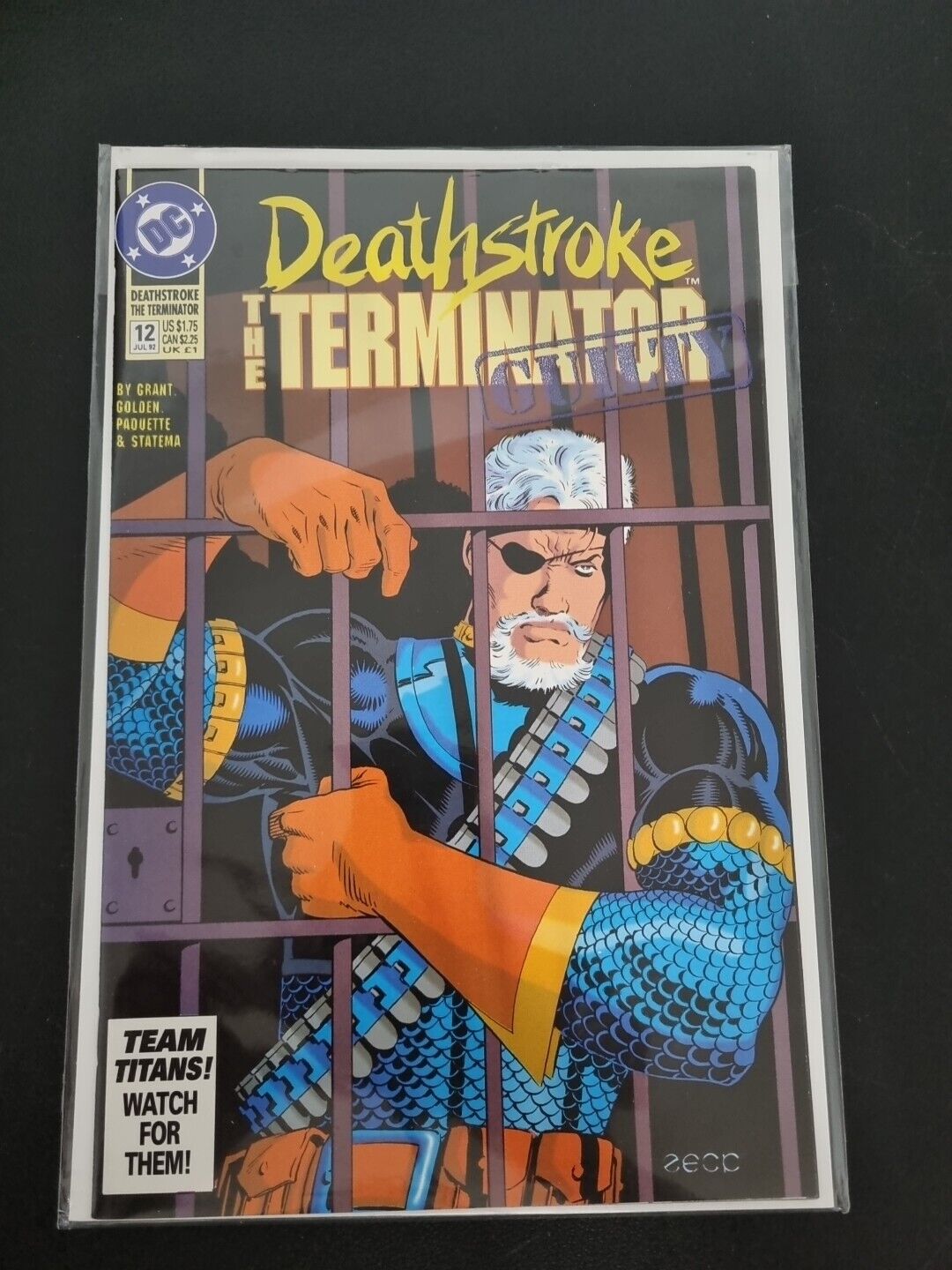 DEATHSTROKE THE TERMINATOR #12  1992