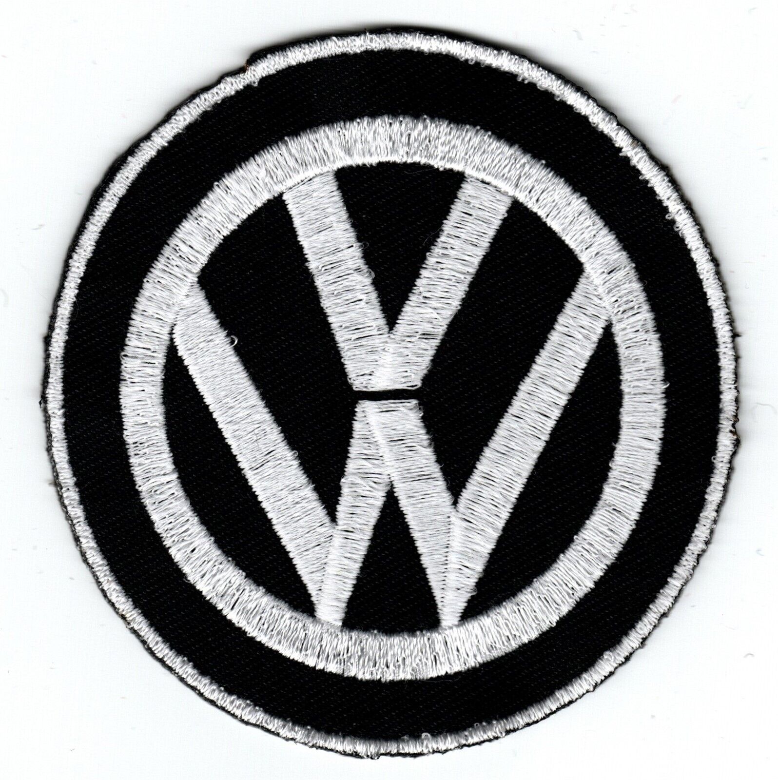 VW Volkswagen Black & White 2 7/8\