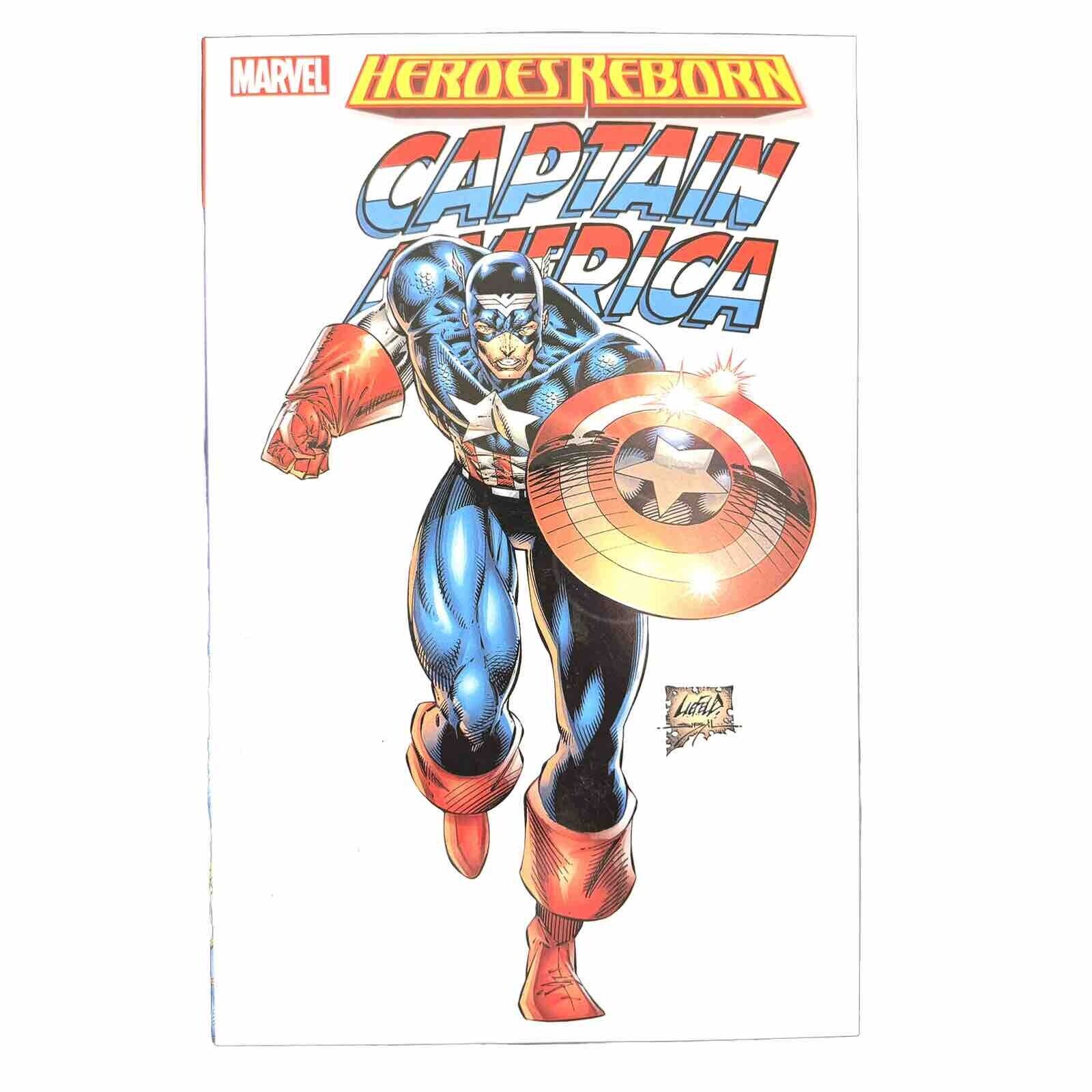 Heroes Reborn Captain America New Unread Thick Trade $5 Flat Combined Ship