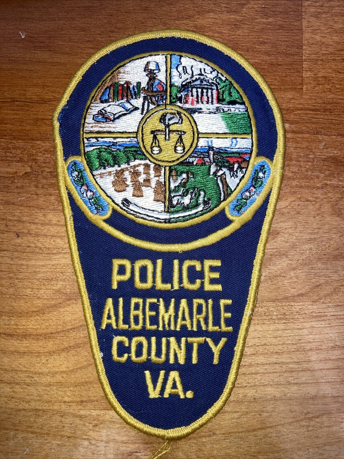 Albemarle County Virginia Police Patch