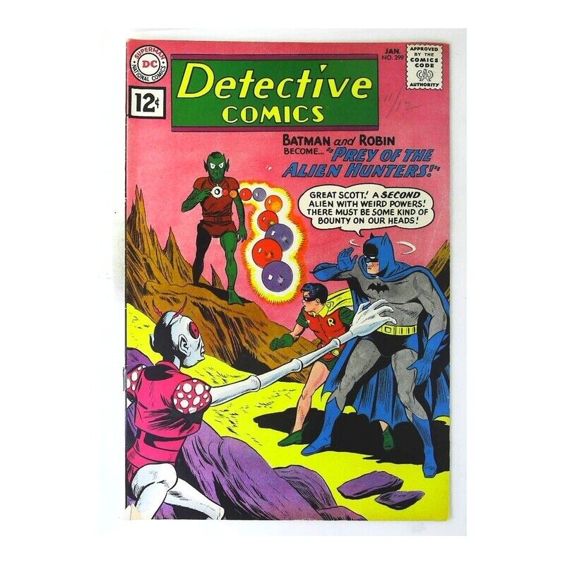 Detective Comics (1937 series) #299 in Fine minus condition. DC comics [z%