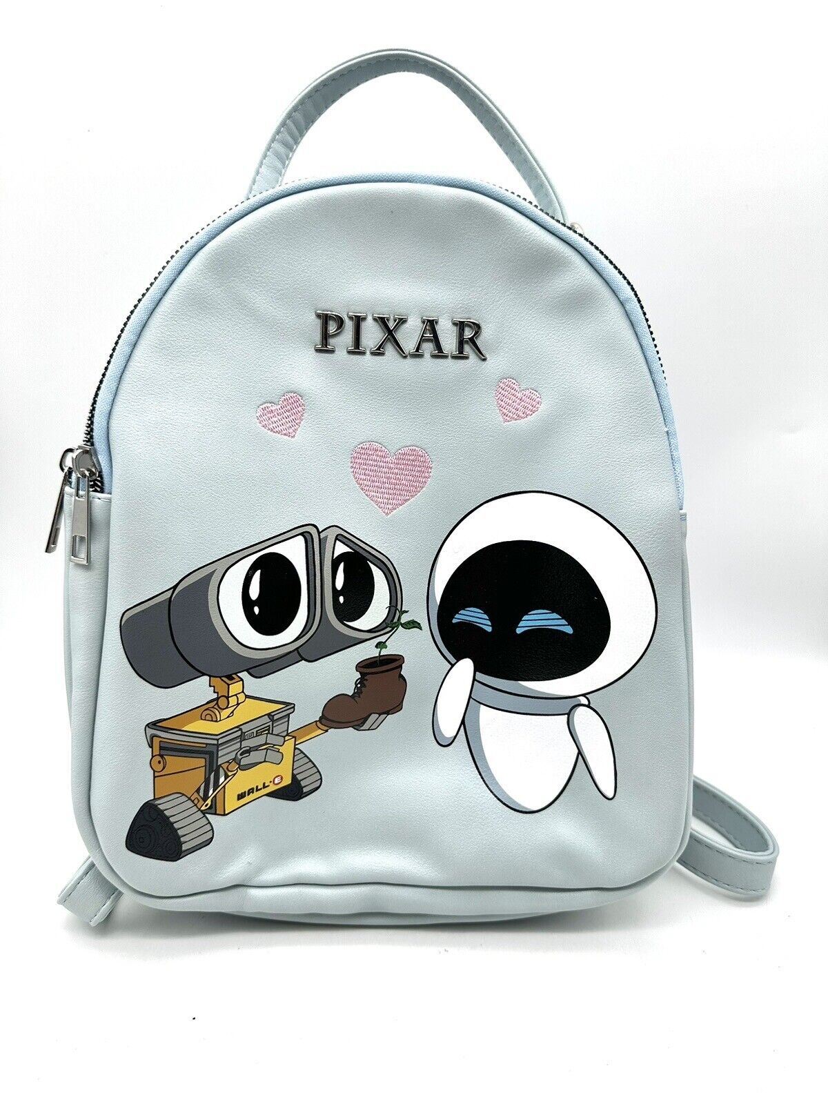 Bioworld Disney Pixar Wall-E & Eve Chibi Hearts Mini Backpack