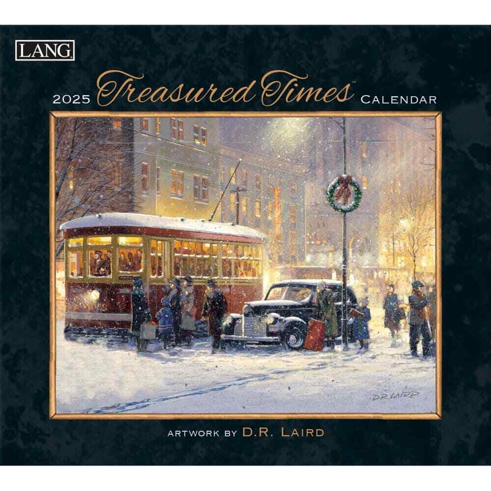 Lang,  Treasured Times by D.R. Laird 2025 Wall Calendar