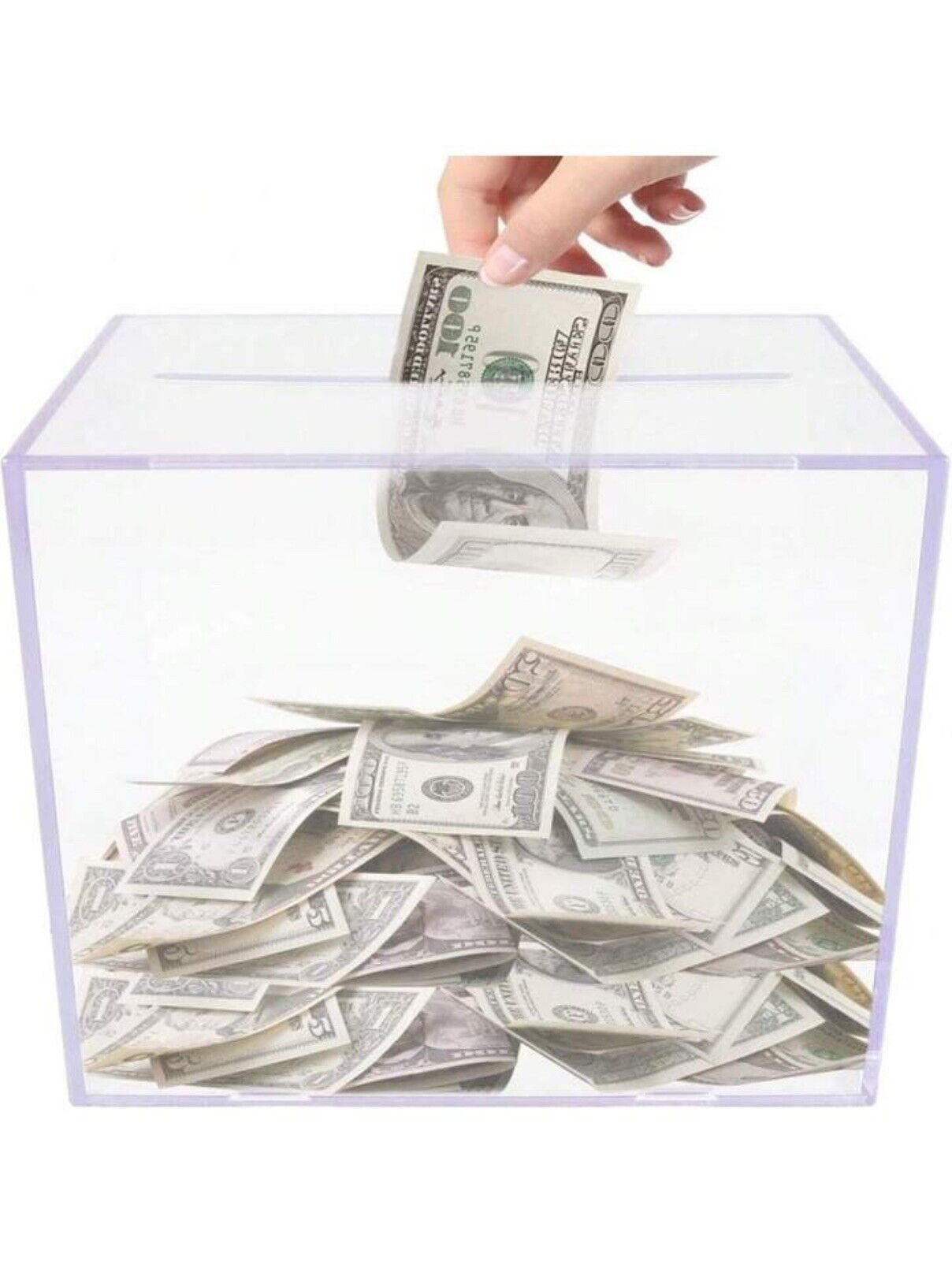 Procurement Of Adult Money Saving Box, Transparent Acrylic Only In Money Box