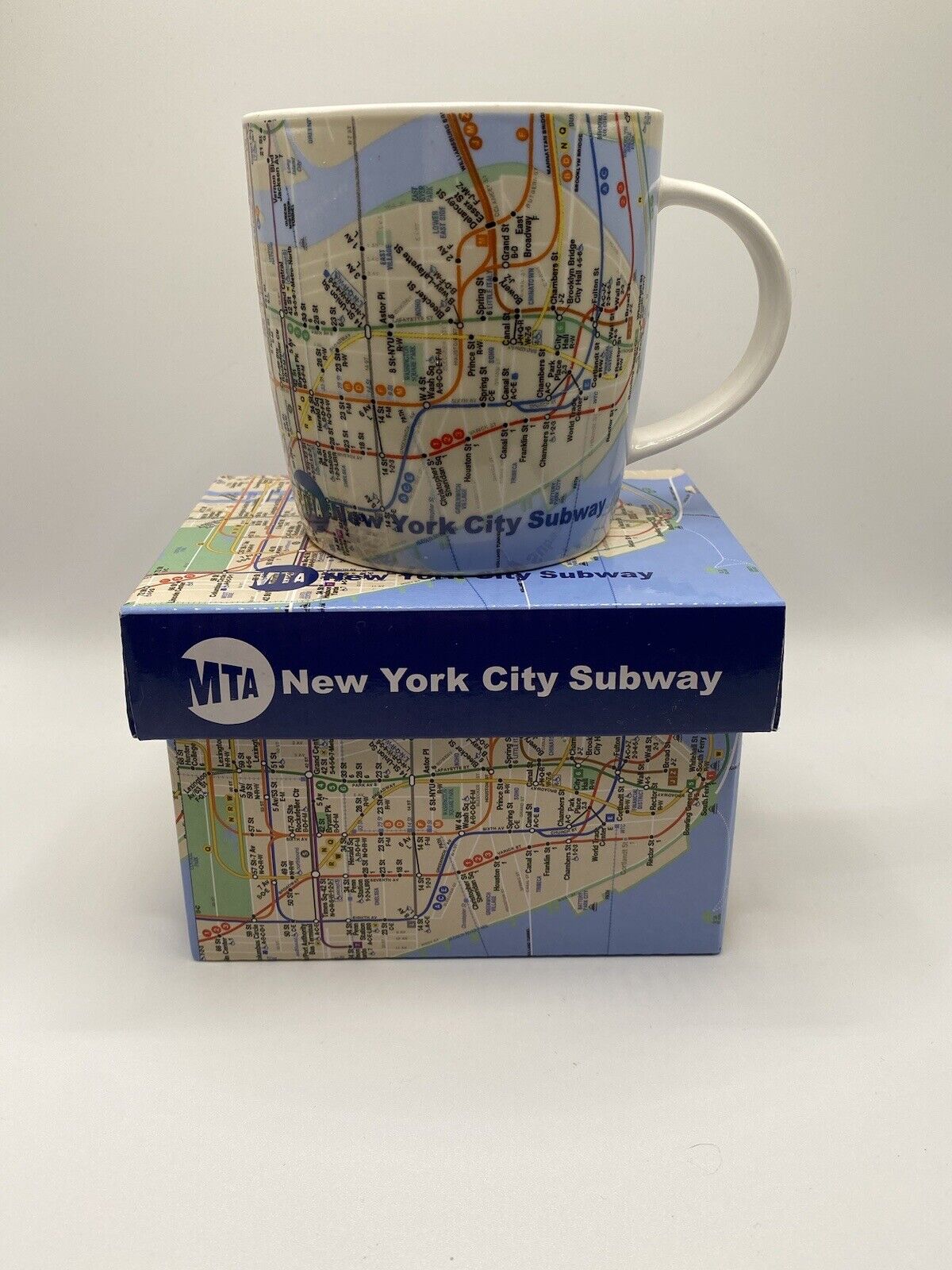 New official MTA of New York Unique Subway Map Souvenir Coffee Mug