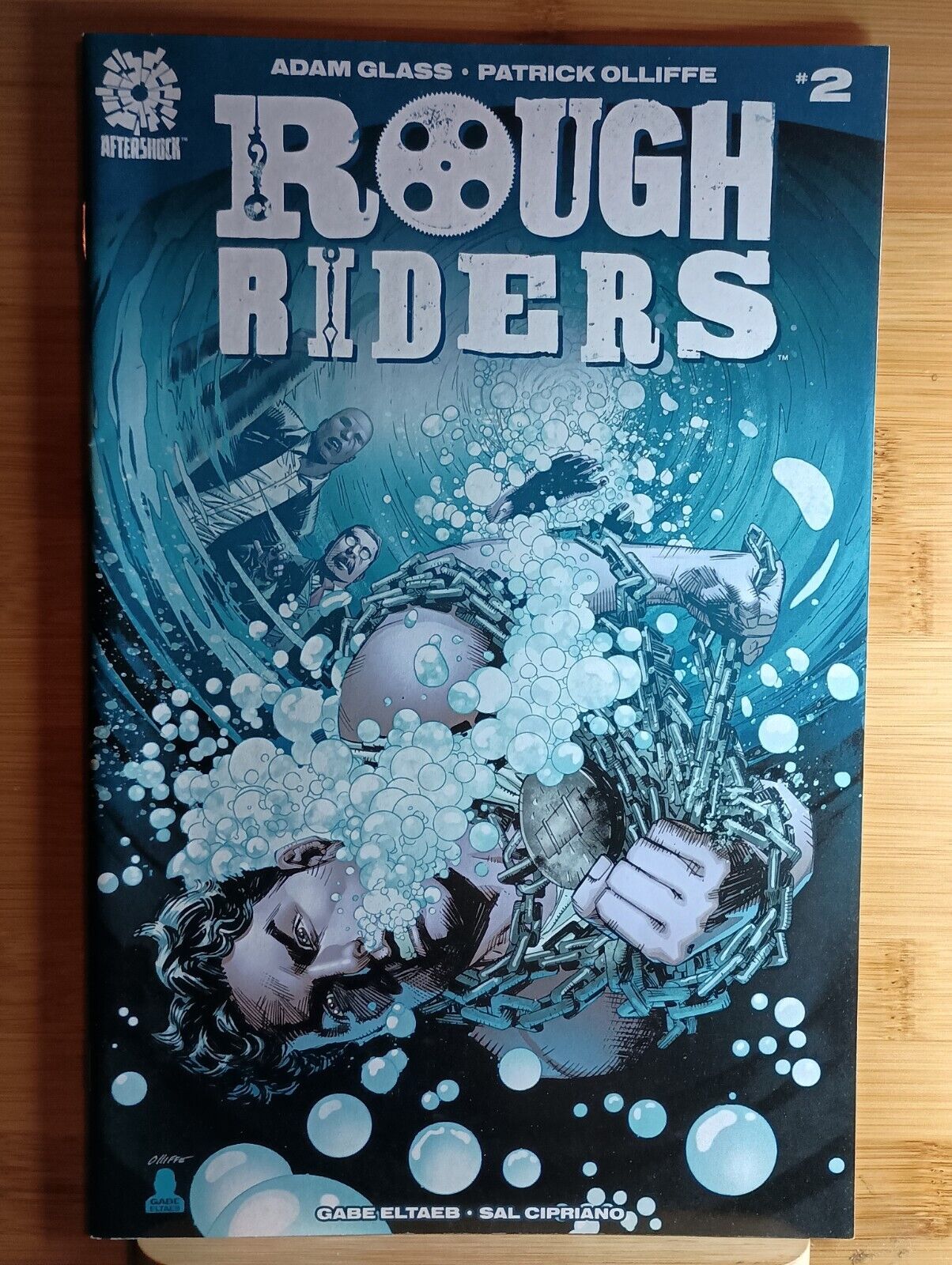 2016 Aftershock Comics Rough Riders 2 Pat Oliffe Cover Artist 
