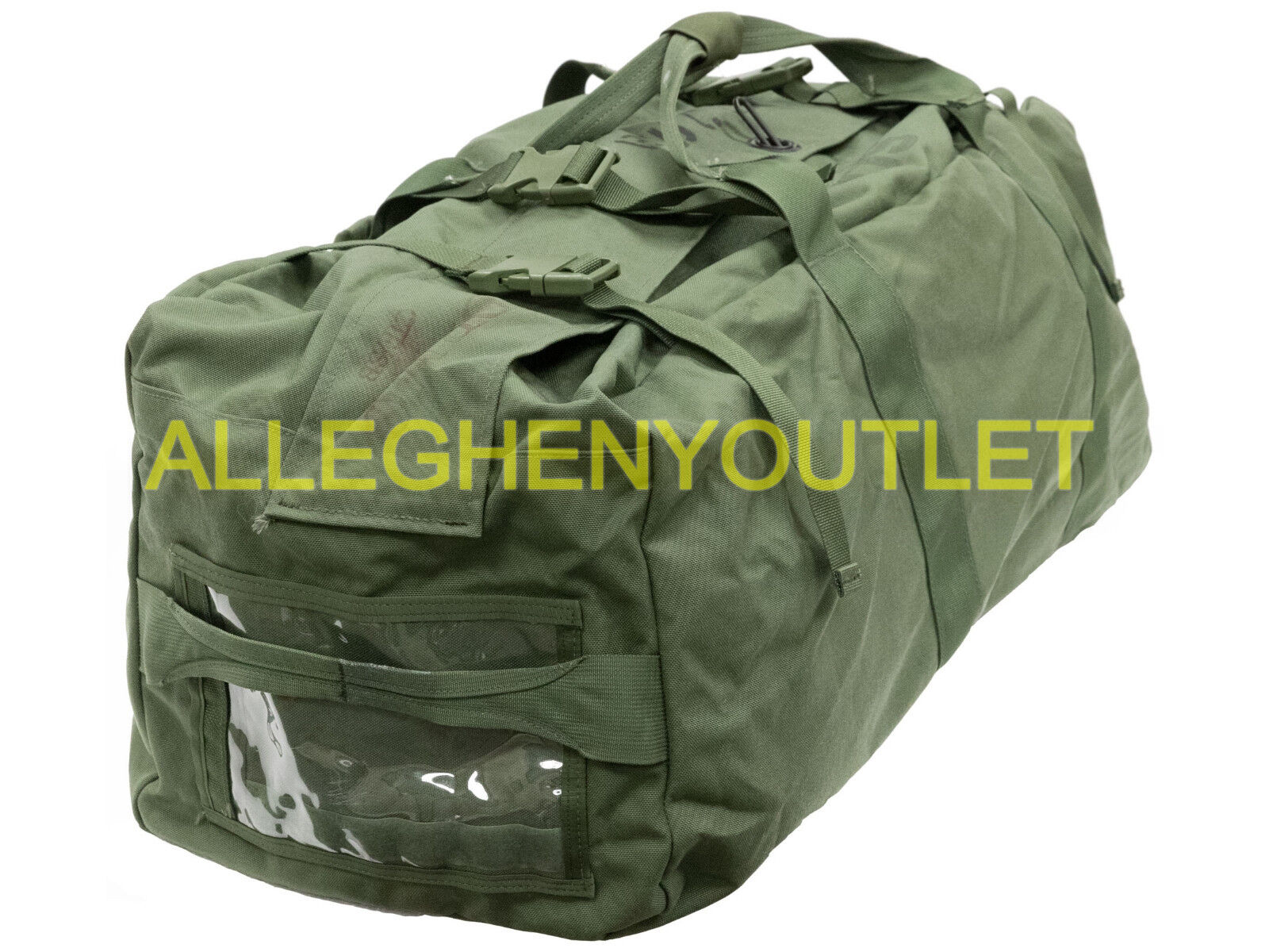 USGI Military IMPROVED Deployment / Flight Duffle Bag Back Pack US ARMY - VGC
