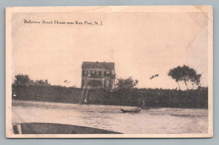 Belleview Beach House KEYPORT New Jersey Monmouth County Antique 1910s