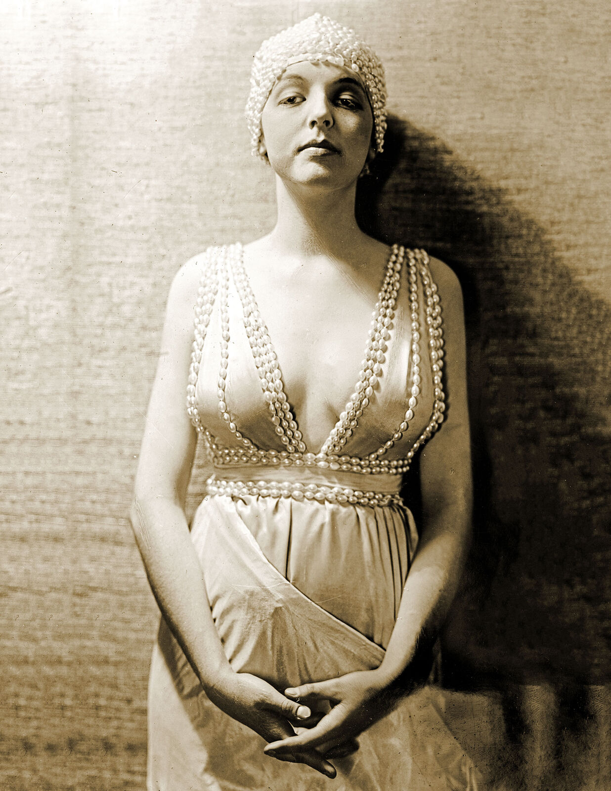 1920-1925 Actress Betty Linn Vintage Old Photo 8.5\