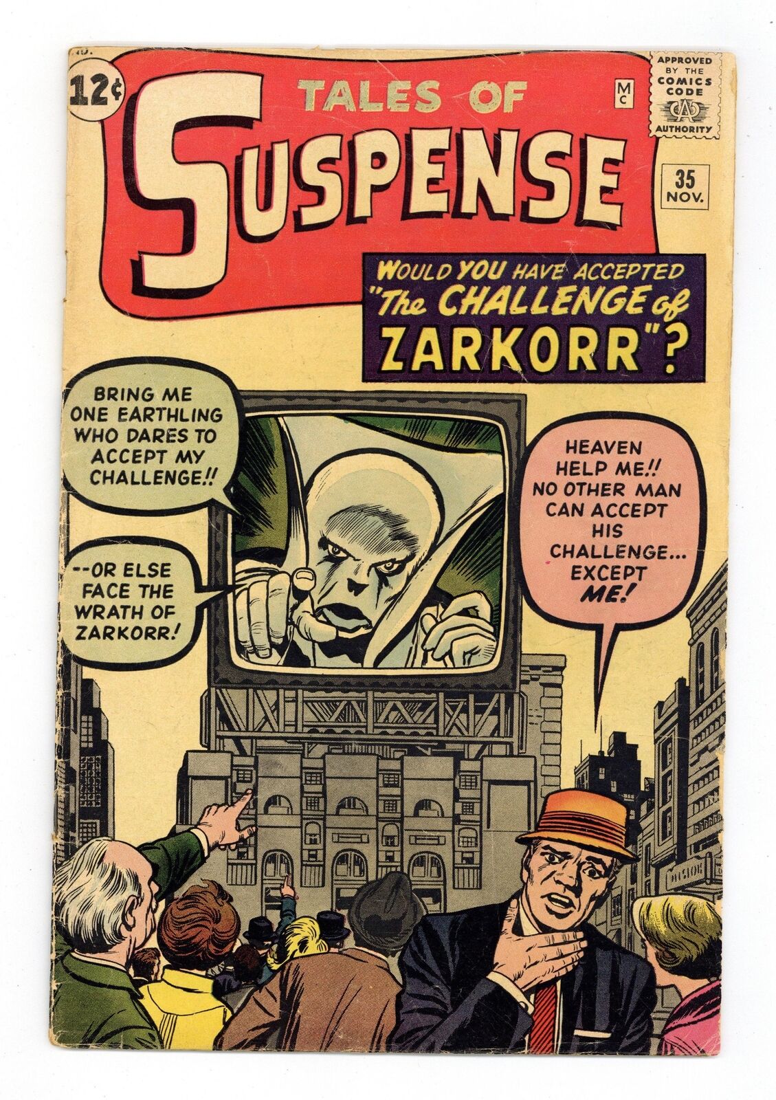 Tales of Suspense #35 GD+ 2.5 1962