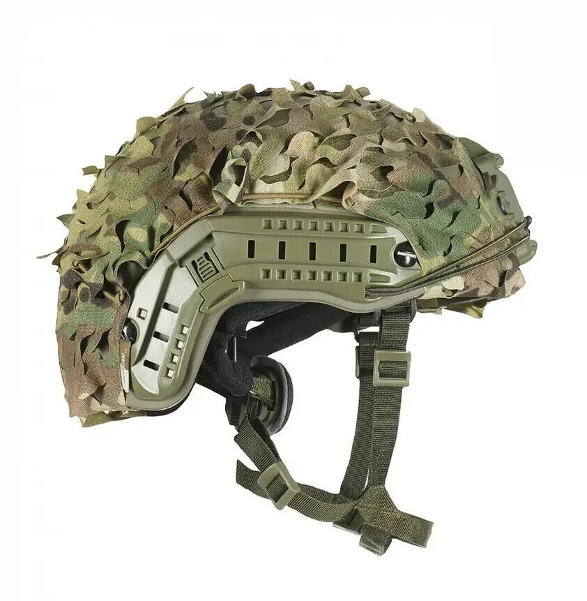 Ukrainian Army Ukraine M-Tac Multicam helme, cover for FAST, cover for helme