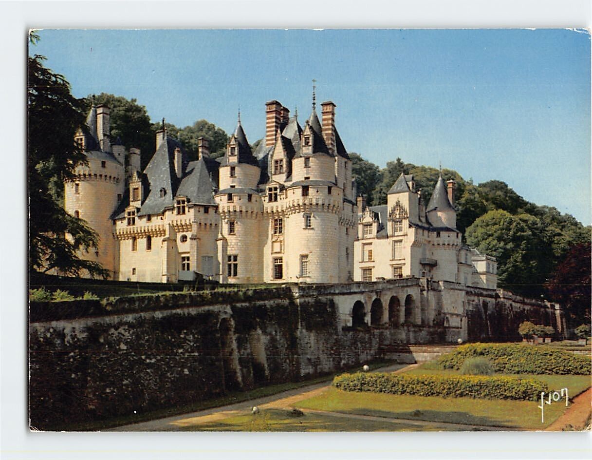 Postcard Château d\'Ussé, Rigny-Ussé, France