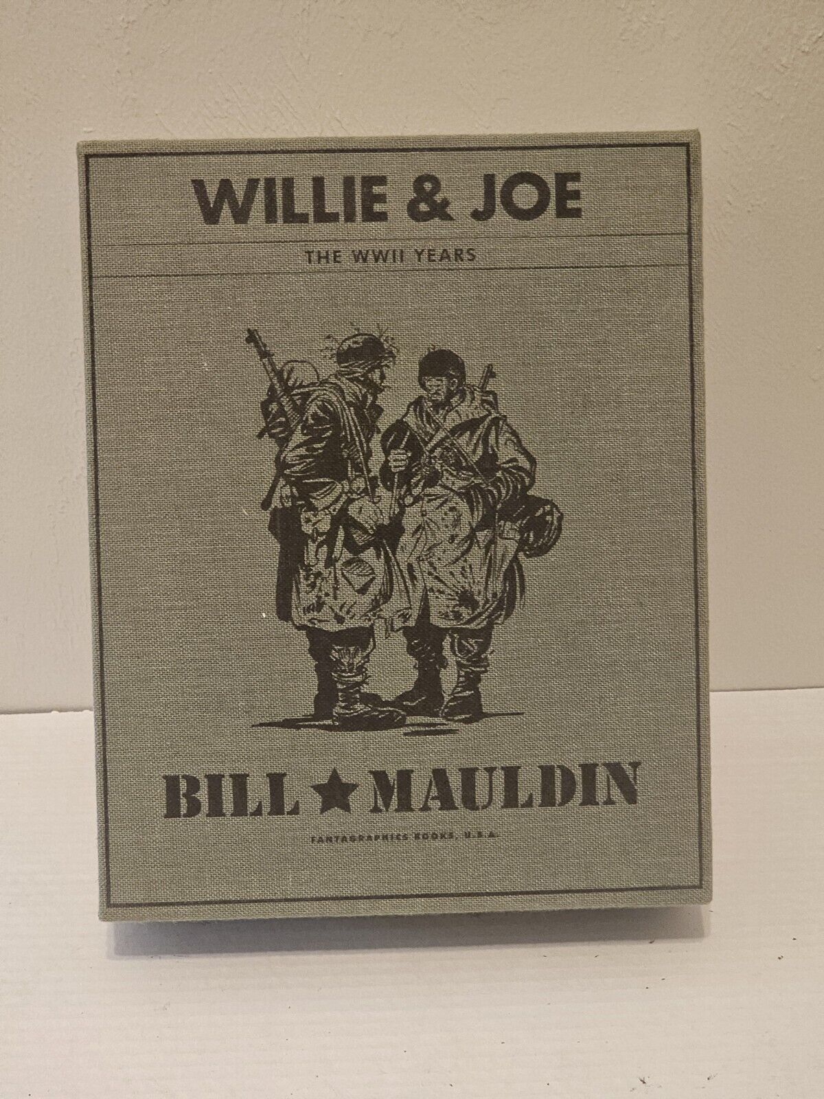 Willie & Joe: The World War II Years Bill Mauldin Book Set  1 & 2 Fantagraphics