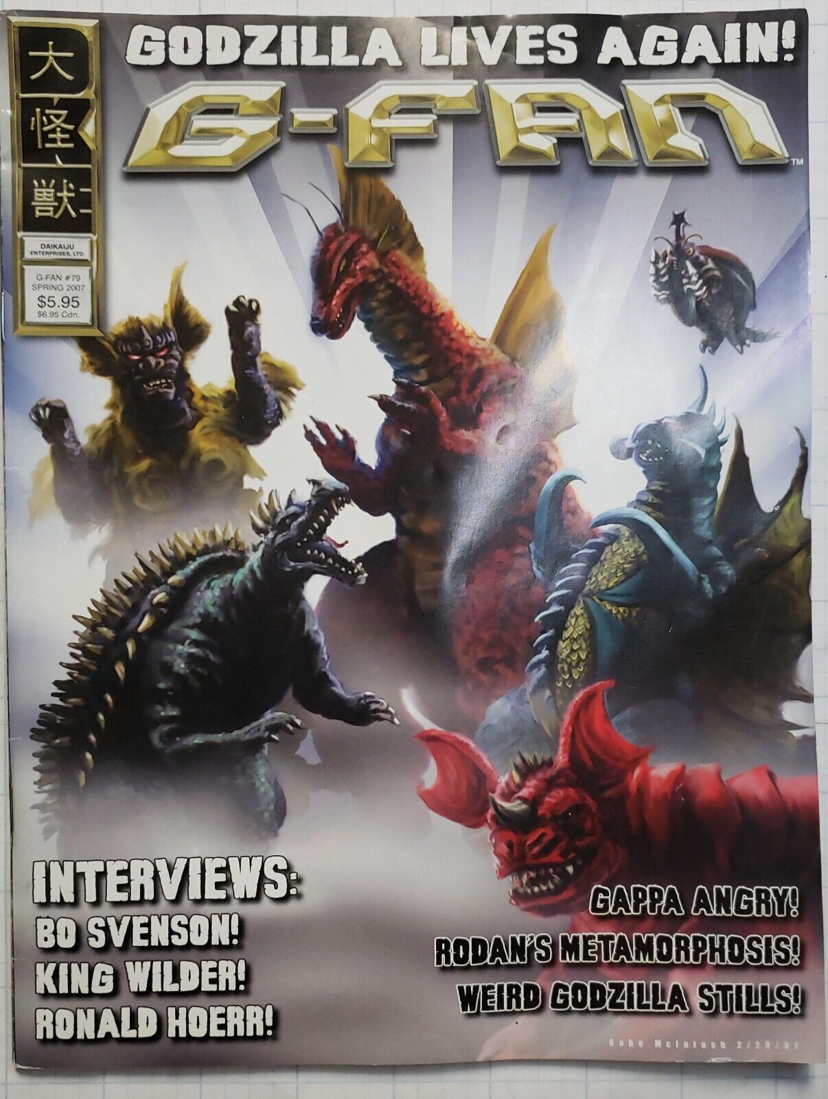 G-Fan #79  Daikaiju  Godzilla King Kong Magazine