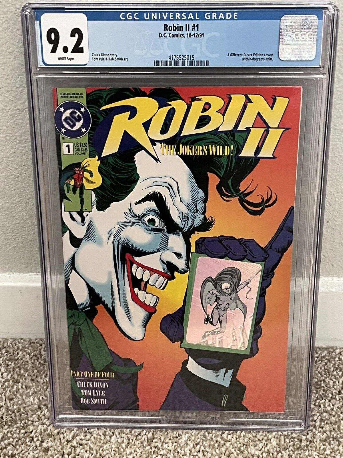 Robin II #1 CGC 9.2 (1991) - The Jokers Wild
