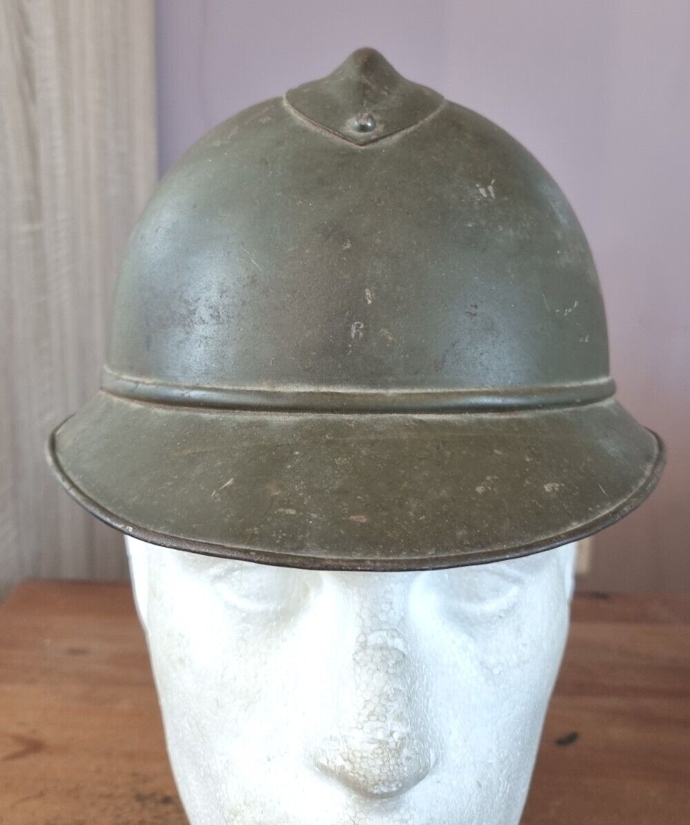 Very Rare Original WW1 / Interwar French Made Italian Army Adrian Parade Helmet