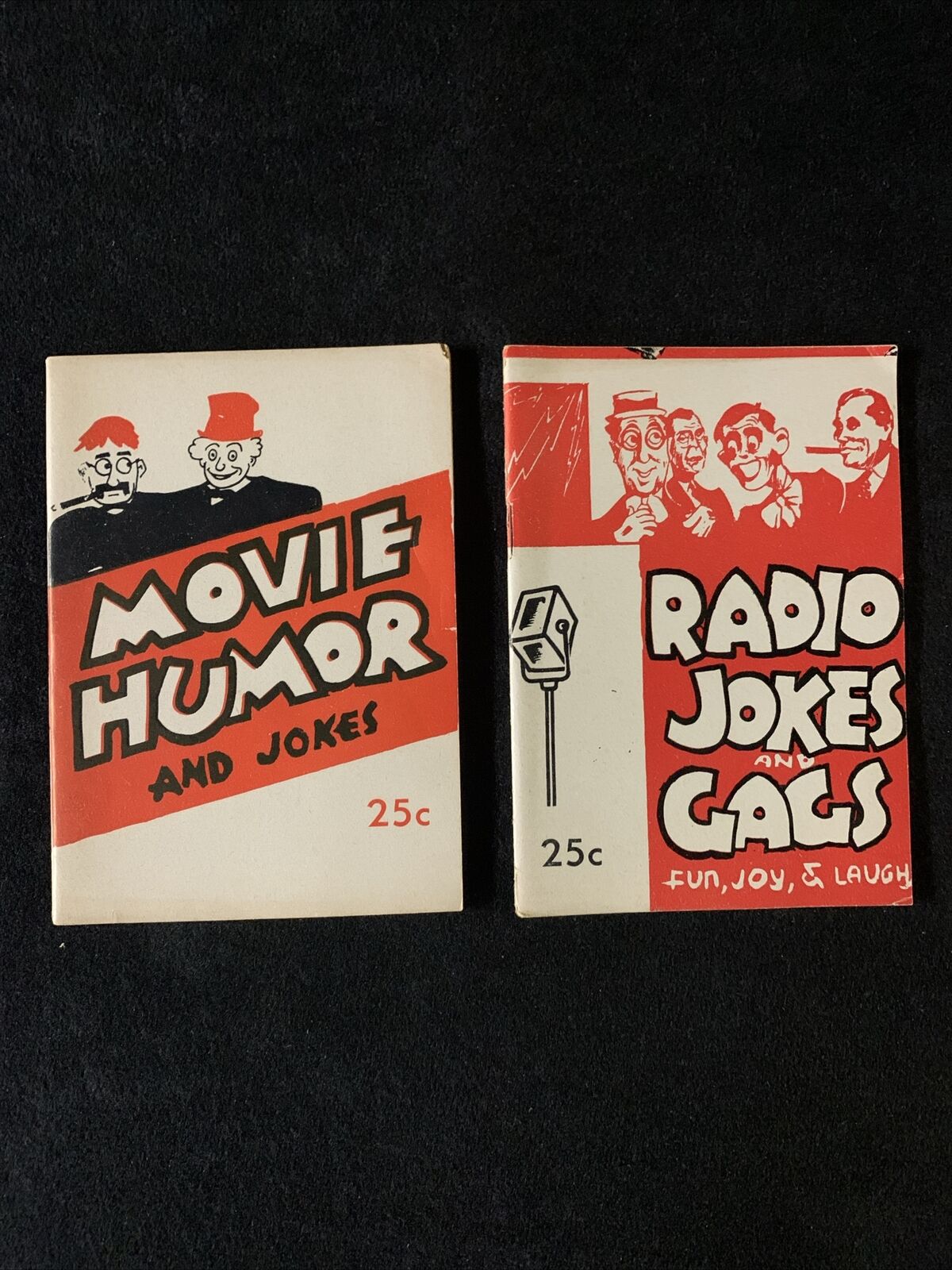 VTG Movie Humor & Radio Jokes and Gags 1948 Padell Book & Magazine Co. VG+